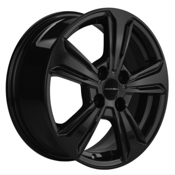 Диск Khomen 1502 15x6 4x100 ET46 DIA54.10 BLACK