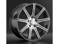 Диск LS wheels LS1322 17x8 5x114.30 ET35 DIA67.10 BKF